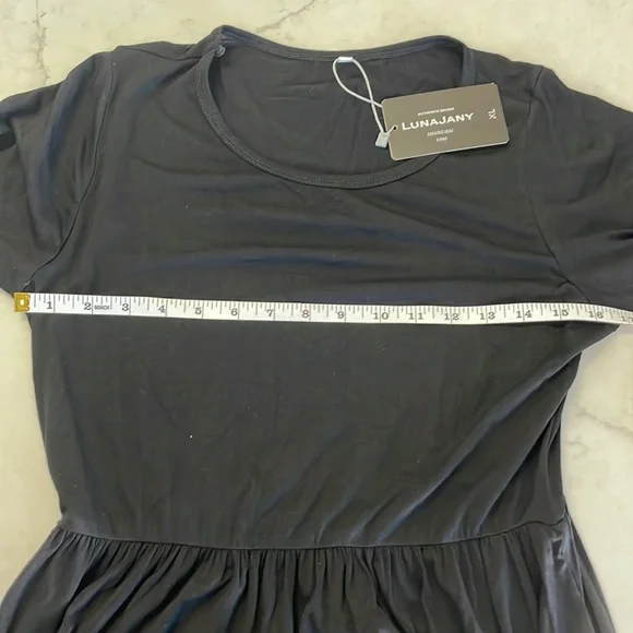 Lunajany Black Dress NWT Size XL - Picture 4 of 7